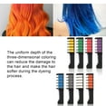 thumbnail image 4 of Hair Chalk Easy to Apply Long Lasting Plant Extracts Disposable Hair Dye Chalk for Party, 4 of 8