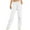 White, variant on ShomPort Women's Causal Sweatpants Drawstring Elastice Waist Straight Leg Loose Pants Workout Trousers with Pocket