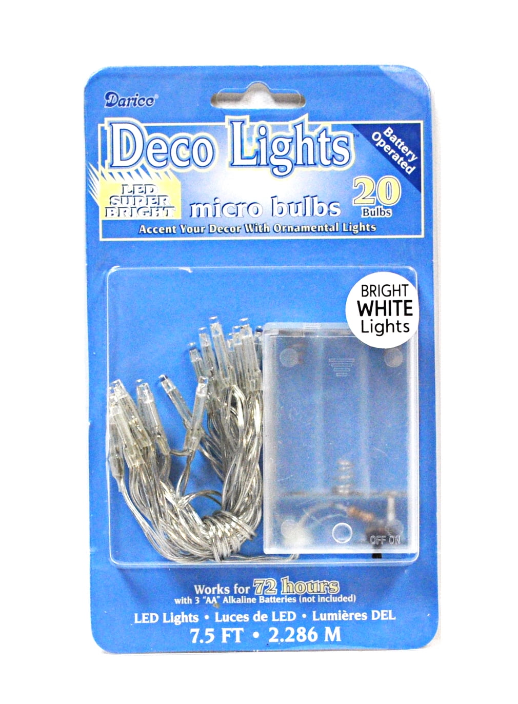 Darice Deco Lights LED Super Bright Micro Bulbs