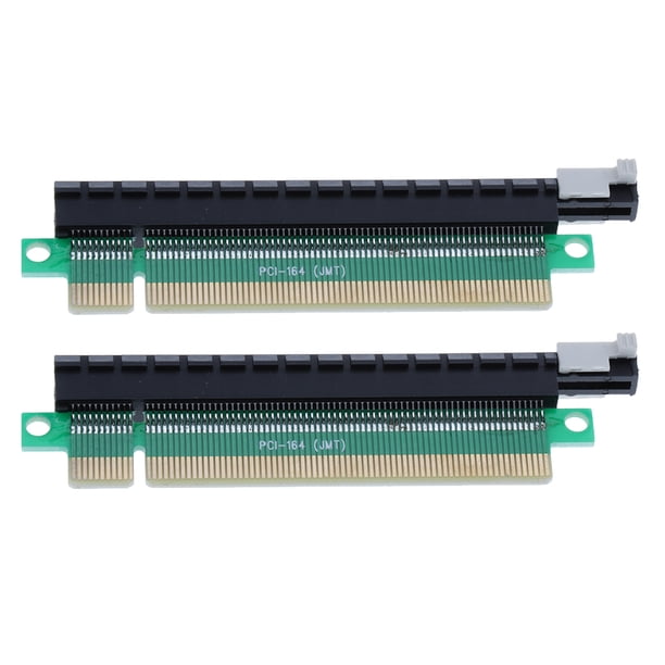 2x Riser X16 Männlichen Weibliche Riser KarteikarteniKarteikartenn Expansion shamjiam Tarjeta de expansión PCIE