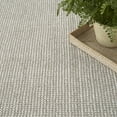 thumbnail image 6 of Nourison Textured Home All-over design Ivory Mocha 5'3" x 7' Area Rug (5x7), 6 of 8