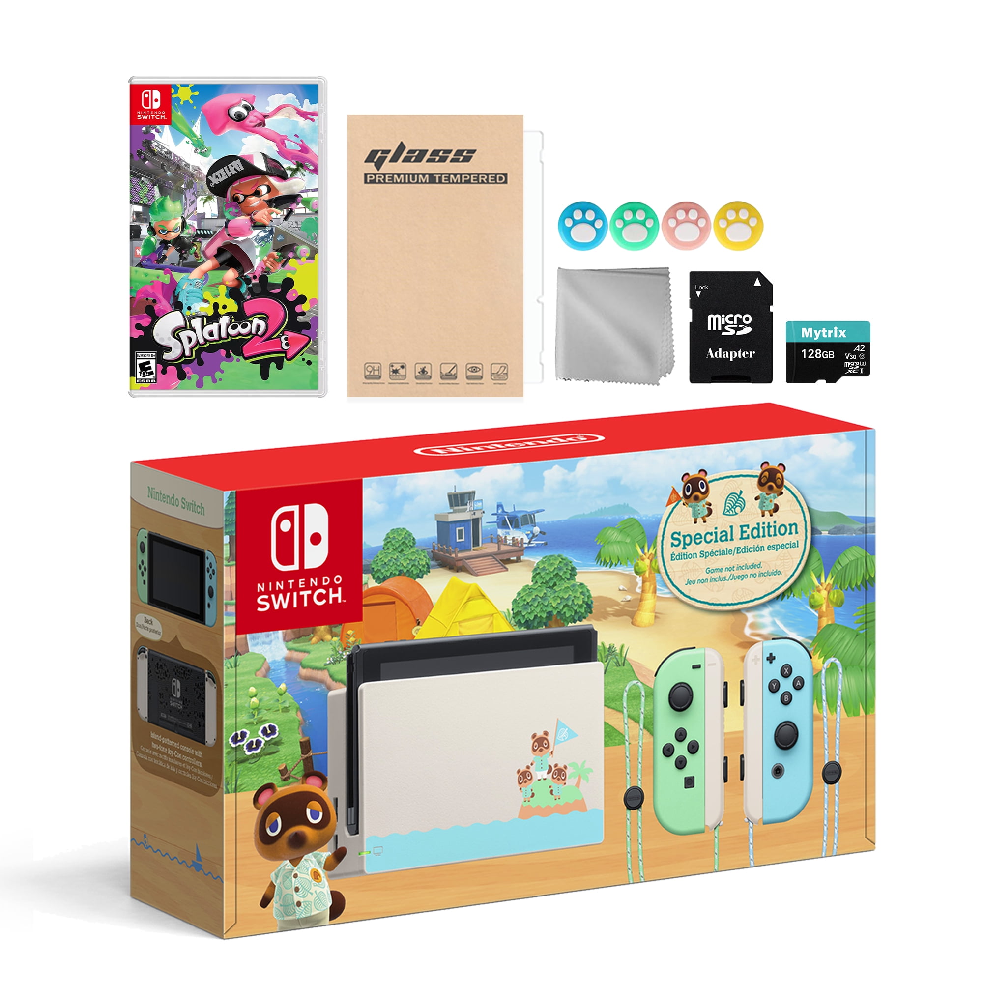 Nintendo Switch Animal Special Version Set, Bundle With And Mytrix Accessories - Walmart.com