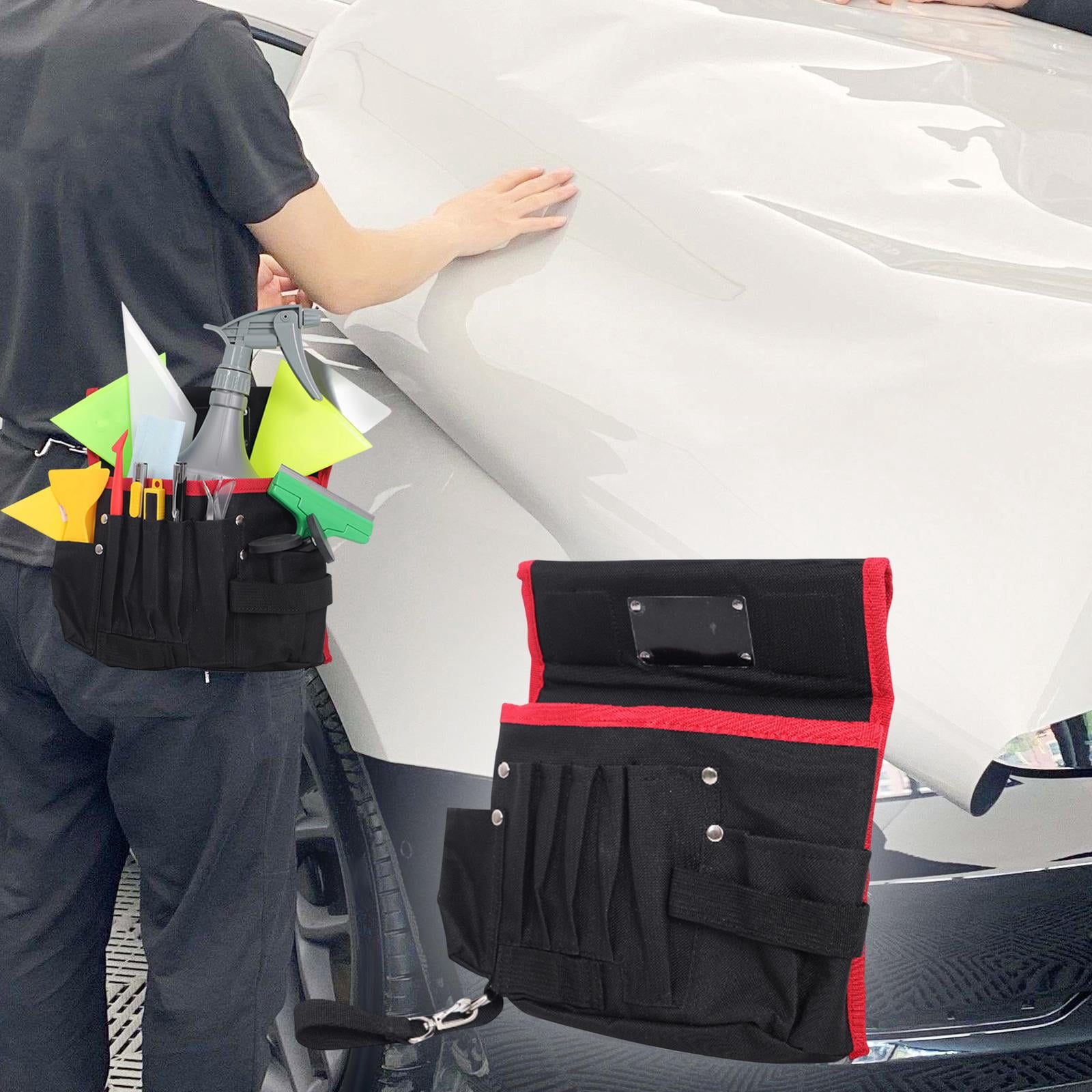 koolsoo Car Film Tool Waist Bag Versatile for Construction Gardeners Carpenters