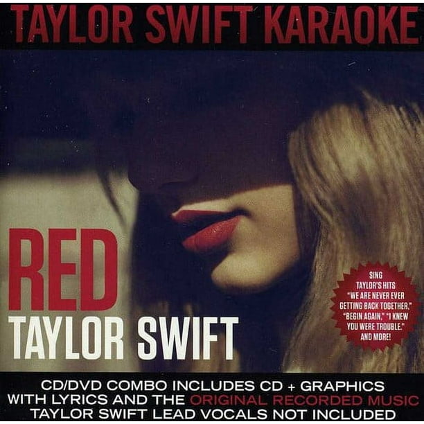 Taylor Swift - Red Karaoké [CD] Avec DVD 