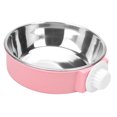 thumbnail image 1 of <p>Hanging Pet Bowl, Reusable Removable Rustproof Crate Dog Bowl Space Saving  For Water Feeder</p>, 1 of 7