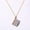 Gold And Silver Color, variant on Stainless Steel Couple Love Open And Close Book Necklace