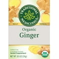thumbnail image 5 of Traditional Medicinals Caffeine Free Organic Ginger Herbal Tea Bags - 16 Ea, 5 of 6