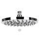 thumbnail image 1 of inch Round Stainless Steel Shower Head, Detachable, Rainfall, High Pressure, G1/2 Thread, for Wall or Ceiling Mounting, 1 of 4