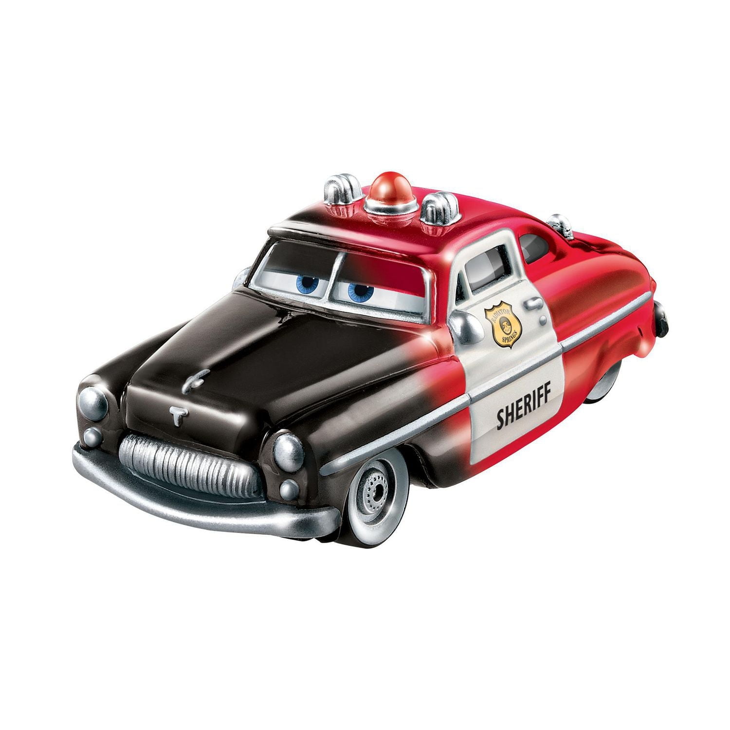 Disney and Pixar Cars Color Changer Sheriff 1:55 scale Vehicle