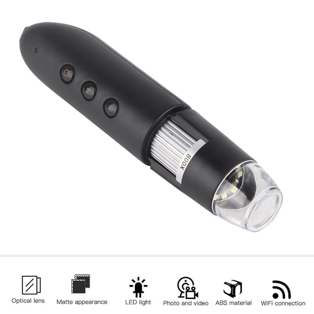 Detector del cuero Cabelludo del Cabello de la Piel, Tamaña Compacto para El Cabello analizador de Cabello Luz blanca para monedas para Uso Domísico
