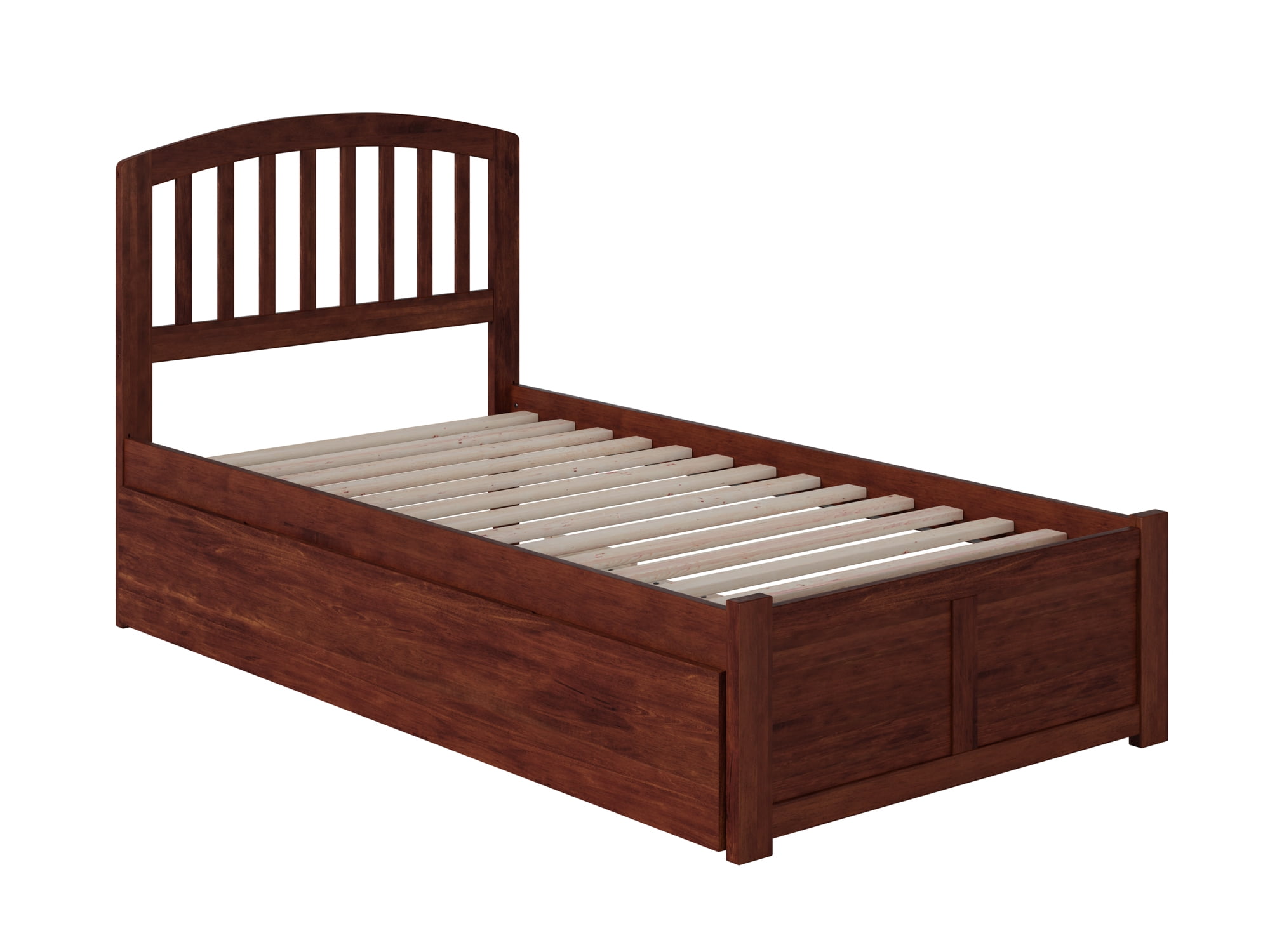 Richmond Twin Extra Long Bed with Footboard and Twin Extra Long Trundle