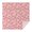 Strawberry Plants Fruit-1, variant on Red Strawberry Plants Leaf White Pattern Square Tablecloth,Waterproof Square Table Cover,Wipeable Spillproof Washable Table Cover for Home Kitchen Party Decor 42"X42"(107x107cm)