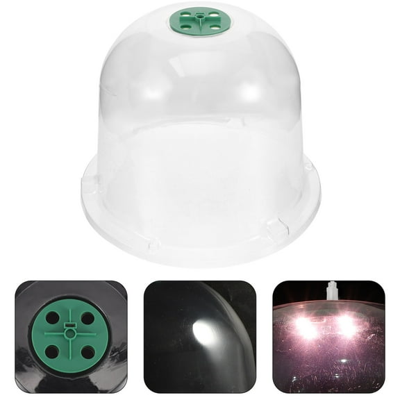 UPOUART Transparent Plastic Garden Dome for Outdoor Cultivation, Plant Greenhouse Cover, 1 Piece