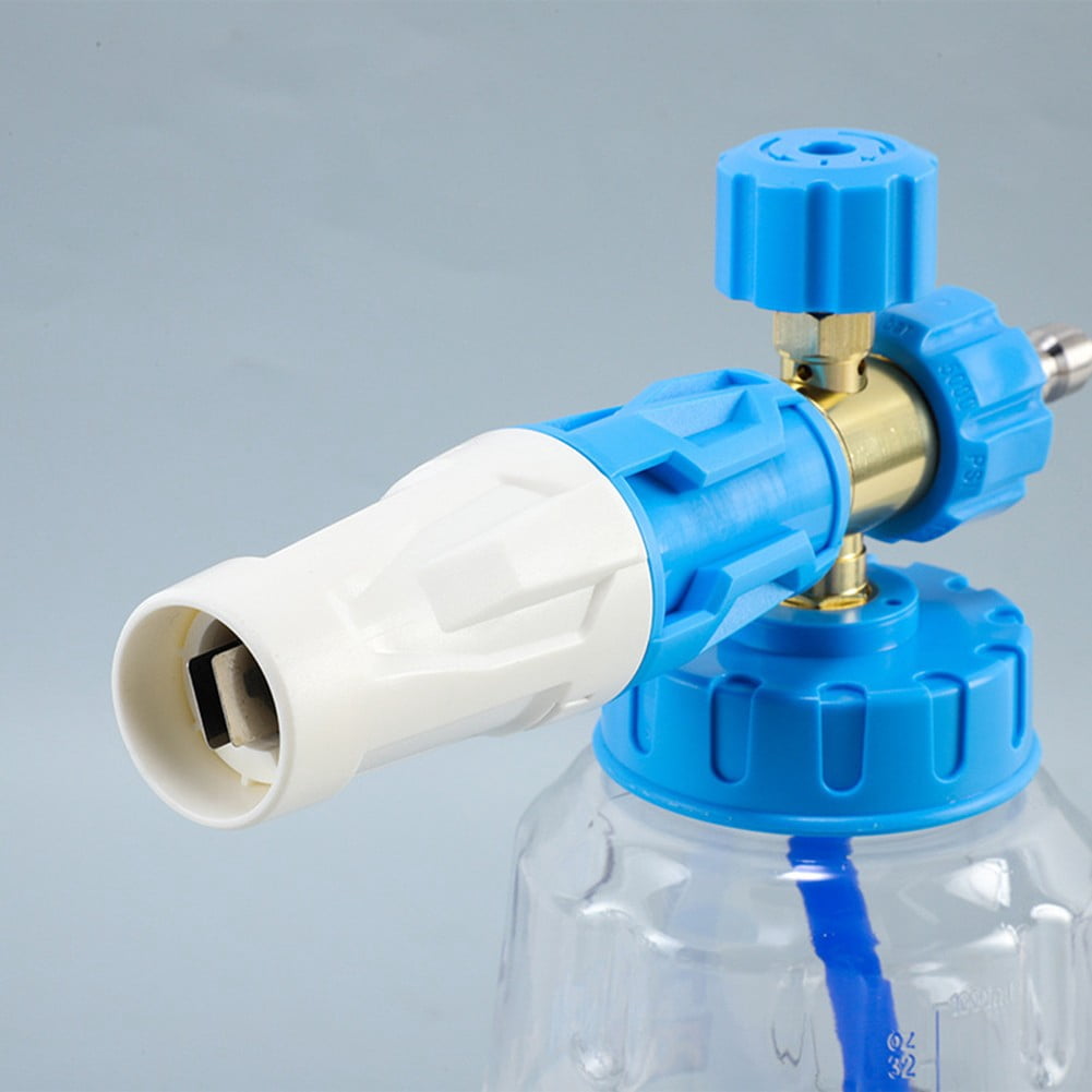 SPRING Foam 360 - Degree Rotation Adjustable Snow Foam Lance Kit Pressure Washer Nozzle Car Wash Car Wash Foam Can