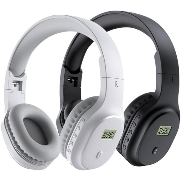 Rechargeable and Portable Personal FM Radio Headphones with Best Reception