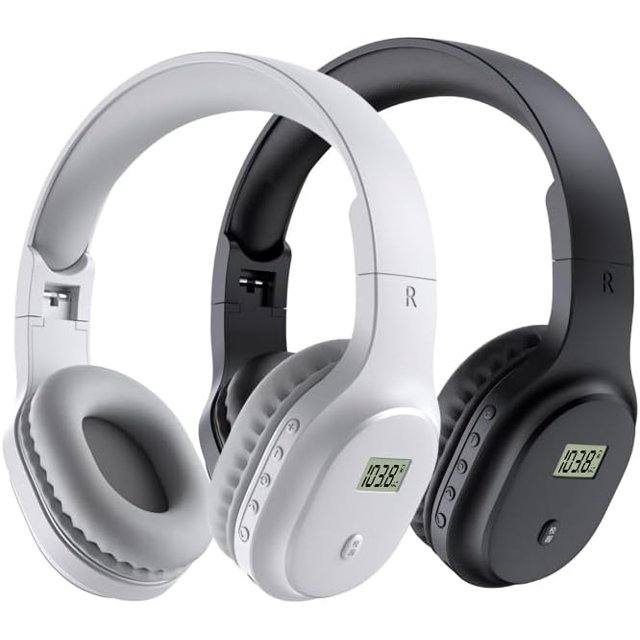 Rechargeable and Portable Personal FM Radio Headphones with Best Reception