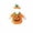 Orange Pumpkin Dress, variant on Halloween Porch Goose Clothes, Porch Geese Duck Outfits Costume, Lace Harvest Pumpkin Dress with Headband Lawn Goose Statue Decorative Clothes Thanksgiving Day Farm Yard Outdoor Decor