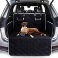 thumbnail image 1 of Protector completo para maletero de coche para perros, resistente al desgarro e impermeable, manta acolchada para maletero, manta para perros para coche con protección lateral, protege el, 1 of 6