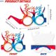 thumbnail image 3 of Gafas de fiesta temáticas de los Juegos Franceses 2024, marco de gafas de papel, decoraciones temáticas olímpicas 2024 (8 piezas), 3 of 5