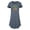 HEATHER BLUE, variant on Rocket Power - Finish Line - Women's Any Way Dress