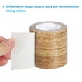 thumbnail image 4 of Uxcell Cinta de Reparación de Grano de Madera 2.2" x 30' Autoadhesiva Realista Roble Marrón, 4 of 6