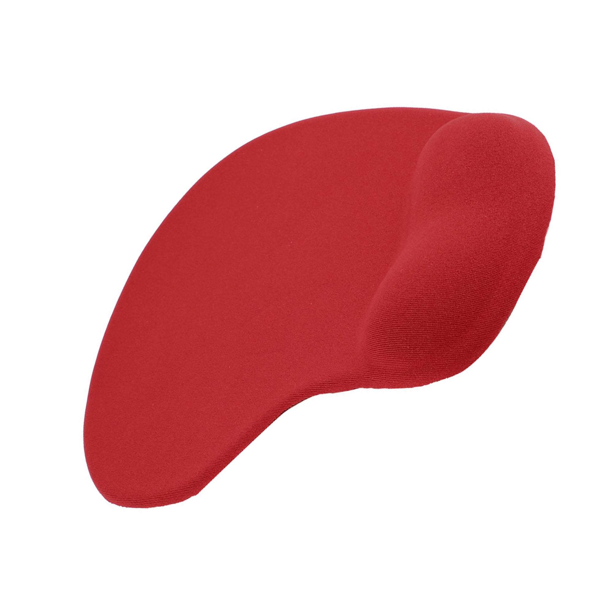Unique Bargains Silicone Home Desktop Anti-slip Wrist Rest Support Mouse Pad Mat Red