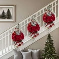 thumbnail image 4 of Christmas Swags and Garlands with Lights Cordless Stairway Swag Christmas Prelit Stair Swag Christmas Lighted Prelit Stair Lighted Garland, 4 of 6