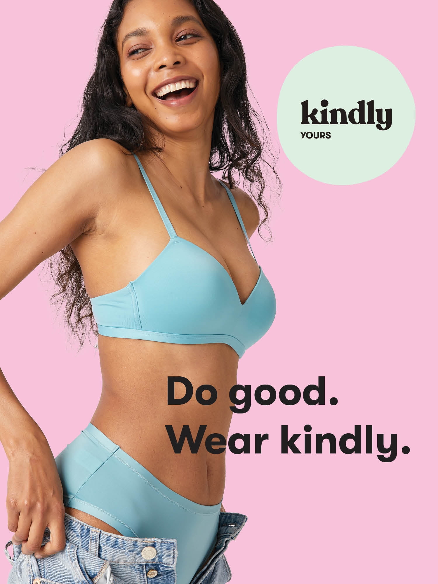 Kindly Yours Women's Sustainable Wireless T-Shirt Bra