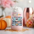 thumbnail image 4 of Happy Easter Siamese American Flag Truck Bunny Ears 16oz Glass Cup Mug Cat Lover Kitten Owner Gifts Glass Can - 03001, 4 of 5