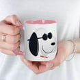 thumbnail image 3 of CafePress - Snoopy Sunglasses Emoji - 11 oz Ceramic Mug - Novelty Coffee Tea Cup, 3 of 3