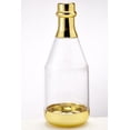 thumbnail image 5 of FASHIONCRAFT 5136 Perfectly Plain Collection Gold Accented Clear Champagne Bottle Candy and Treat Containers, Wedding, Bridal, Birthday, Anniversary, Celebration, Party Favors, Pack of 48, 5 of 5
