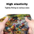 thumbnail image 7 of HELLHERO Non-Slip Fit Rollator Seat Cover Rollator Walker Seat Back Covers & Rural Harvest for Elder Easy Install for Senior Fit Walkers, 7 of 7
