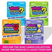 Quokka Board Games for Kids 8-12 – Family Games for Kids and Adults – What Would You Choose – 500+ Questions