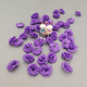 thumbnail image 4 of 50 Flores Artificiales Decoración Para Bodas,morado Oscuro, 4 of 5