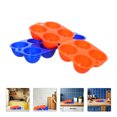 thumbnail image 1 of EXHUMKY 2Ud Organizador Portátil Para Huevos Azul Con Resistente Y Antichoque Ideal Para Picnic Y Refrigerador, 1 of 6