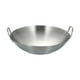 thumbnail image 1 of Sartén wok de acero inoxidable antiadherente de alta resistencia con fondo plano para cocinar al , freír, guisar y cocinar con electricidad. Diámetro 22cm, 1 of 8