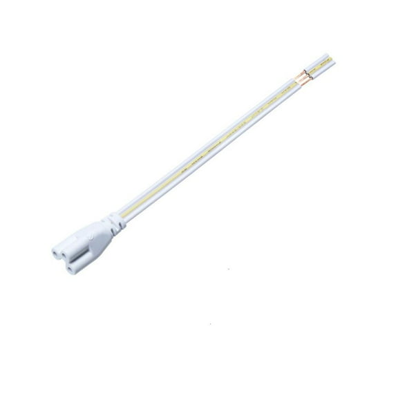 Yammee T5 T8 LED Light Power Cord Single Head 3 Prong Connectors for Family Environment
