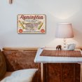 thumbnail image 2 of Placa Metal Vintage Instrumento Remington Pintura Hierro Rectangular 40x30cm, 2 of 9