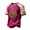 Hot Pink, variant on Mexico 2026 Soccer Cup Fan Jersey for Men, V-Neck Short Sleeve T-Shirt with Eagle & Vintage Totem Print, Breathable Casual Sports Tee Pullover Top, 1 PC Army Green L
