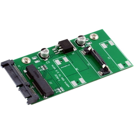 Protronix mSATA PCI-E SSD 50mm to 2.5" SATA Converter Adapter