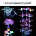 thumbnail image 4 of Decoraciones Para Peceras Plantas De Pecera De Silicona Coral De Silicona Artificial Cuerno De Silicona Colorido Resina De Coral Anémona De Mar Para Pecera 4 Unids Serendint PT001245-00, 4 of 7