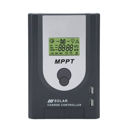 

20A MPPT Solar Charge Controller Regulator 260W 12V 520W 24V Parameter Adjustable Temp Detect for Gel Lithium Battery