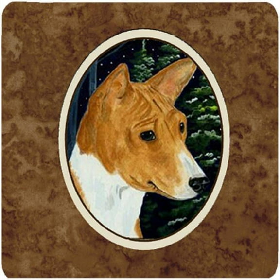 Basenji Foam Coasters, Set Of 4