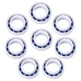 thumbnail image 1 of Pool Cleaner Wheel Bearings, Easy Installation for Polaris 180 and 280, Stainless Steel Precision Steel Balls and Heavy Duty Oxidation-Resistant Plastic for High Durability, 8 Pack, 1 of 6