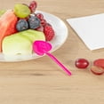 thumbnail image 4 of Magenta Plastic Love Shovel Spoon - 3 1/2" x 1 1/4" - 500 count box, 4 of 11