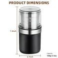 thumbnail image 7 of JahyShow Electric Coffee Bean Grinder Nut Seed Herb Grind Spice Crusher Mill Blender, 7 of 7