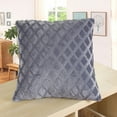 thumbnail image 2 of Yatlte Diamond Pinch Pleated Throw Pillow Covers, Soft Plush Short Wool Velvet Decorative Throw Pillow Covers, Solid Color Sofa Decorative Pillow Covers Luxury Textured Pillowcases for Home Decor, 2 of 3