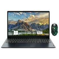 Lenovo Ideapad 1 15.6" Business Laptop, Intel Celeron N4500, 4GB DDR4, 128GB eMMC, Intel UHD Graphics, Windows 11 Pro, 1 Year Office 365, Abyss Blue