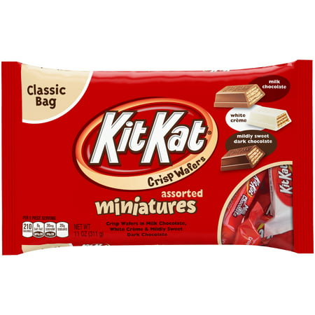 Kit Kat; Miniatures Assorted Chocolate, 11 oz