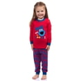thumbnail image 2 of Sesame Street Toddler Boys' Cookie Monster Me Need Cookie Long Sleeve Pajama Set, 2 of 5